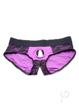 Panty Strap On Harness - 3XL Purple