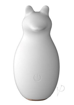 Silicone Rechargeable Vibrator White