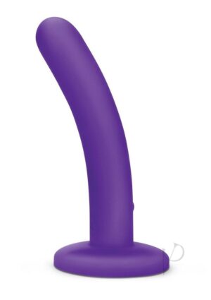 Vibrating Dildo for Beginners 5 in–Purple