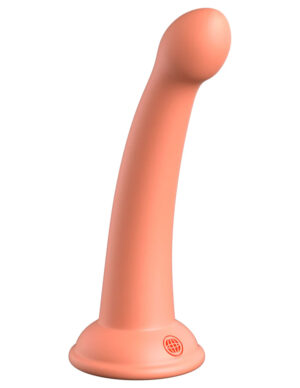 Silicone Suction Cup Dildo Orange