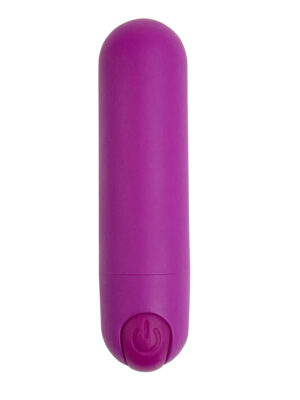 Silicone Mini Bullet Vibrator – Purple