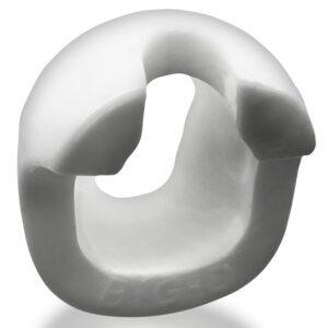 Super Soft Rubbery Non-Vibrating Penis Ring - White