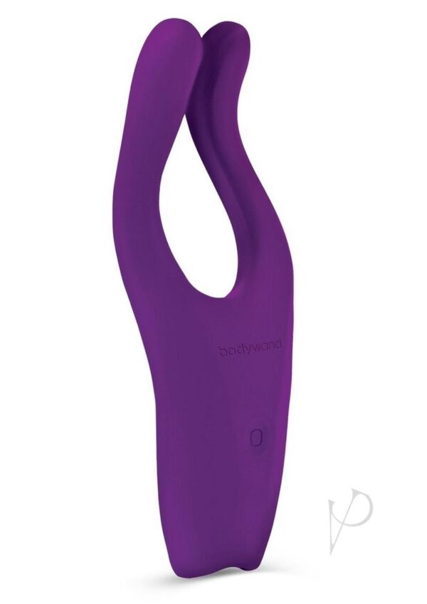 Silicone Rechargeable Vibrator For Couple – Purple