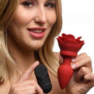 Vibrating Butt Plug With Remote Control - Small