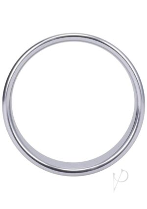 Non-Vibrating Penis Ring 2 inches Silver Xlarge