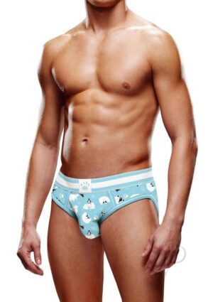 Winter Animals Sexy Clothing Men's Backless Brief Lingerie Xs