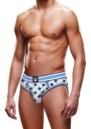 Prowler Blue Paw Open Brief Xl