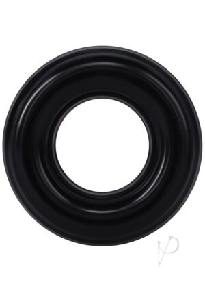 Rock Solid Ribbed Donut Black