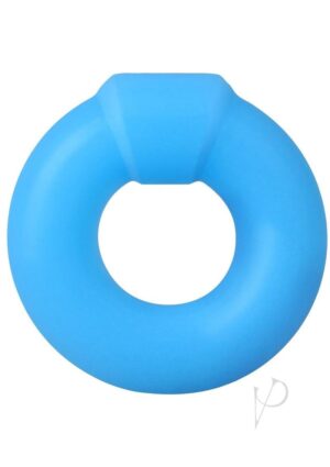 Glow-in-the-Dark Silicone Non-Vibrating Penis Ring Blue