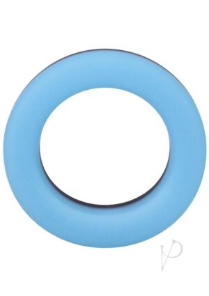 Big Durable Unscented Silicone Non-Vibrating Penis Ring Blue