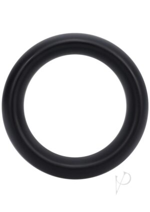 Erection Enhancer Beginner Friendly Non-Vibrating Penis Ring Medium - Black;