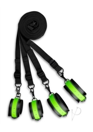 Ouch Bed Bindings Restraint Kit Gitd