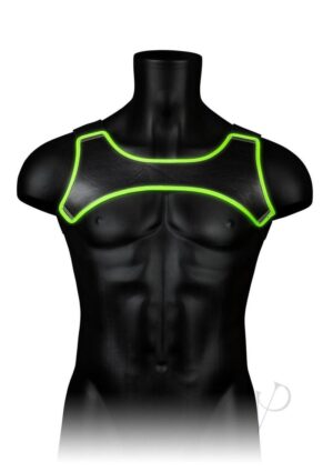 Leather Neoprene Body Chest Harness For Men S/m