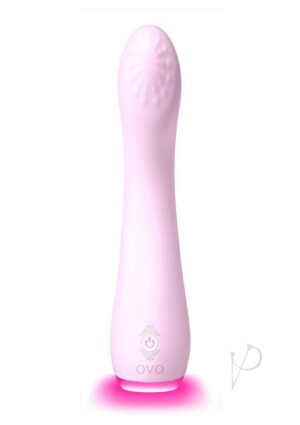 Rechargeable Silicone Vibrator – Pink