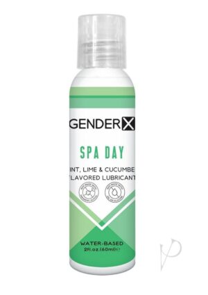 Mint Lime & Cucumber Flavored Water-Based Lube 2oz