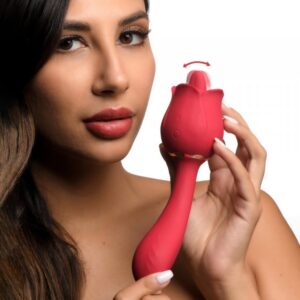 Flexible G-Spot Clitoral Stimulator Oral Sex Vibrator