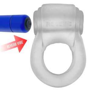 Comfort-Size Vibe Silicone Male Vibrating Penis Ring White Ice