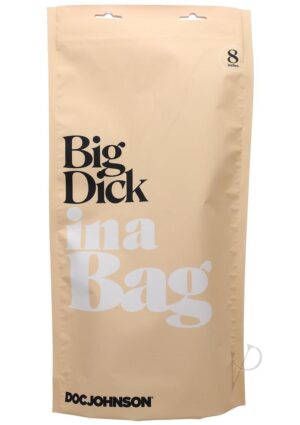 In A Bag Big Dick 8in Clear