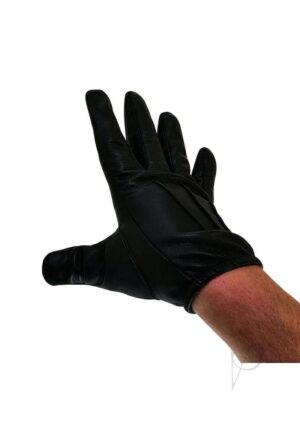 Waterproof Premium Leather Gloves Black 2XL