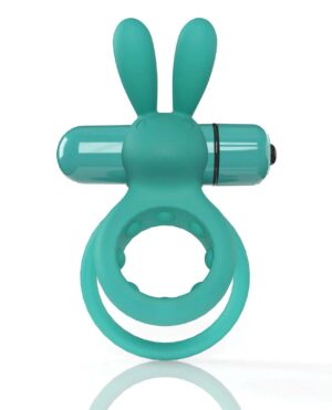 Reusable Double Vibrating Penis Ring Kiwi