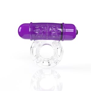 Reliable Wireless Vibrating Penis Ring Grape