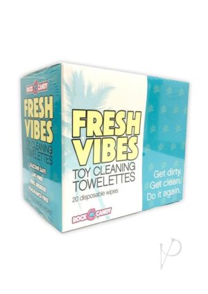 Fresh Vibe Wipes Travel Pack 20ct