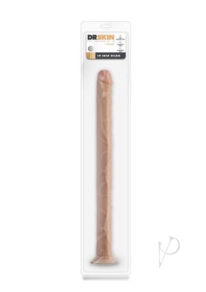 Dr Skin Dildo W/suction 19 Beige