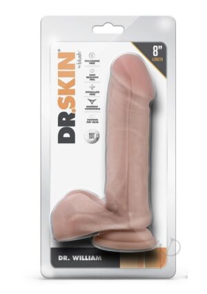 Dr Skin Dr William 8 Dildo Balls Beige