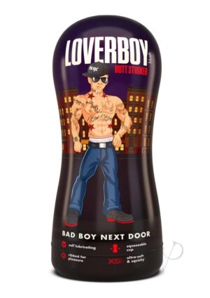 Loverboy Bad Boy Next Lube Stroker Beige