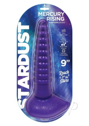 9-inch Pegging Strap On Dildo Purple