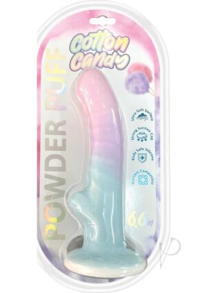 Harness Compatible Suction Cup Dildo - Cotton Candy