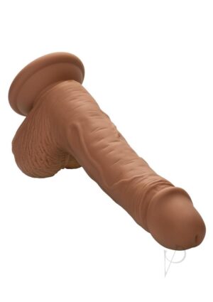 Dual Density Dildo with Suction Cup Base 5in – Chocolate