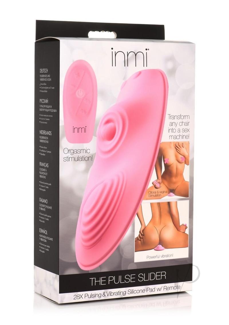 Inmi The Pulse Slider Pink Clitoral Vibrator with Remote Control