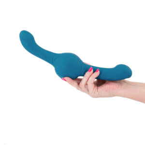 Double-Ended Rechargeable Vibrator Teal