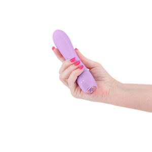 Silicone Rechargeable G Spot Vibrator Lavender