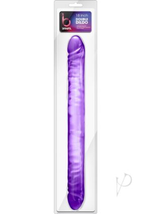 18`` Double Dildo Purple