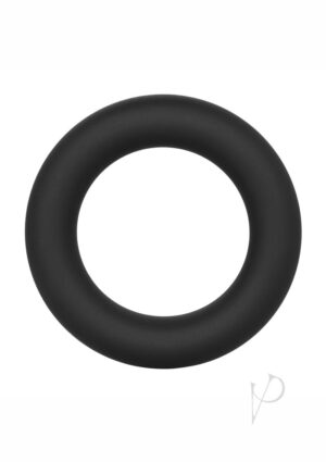 Silicone Enhancer Non-Vibrating Penis Ring Black