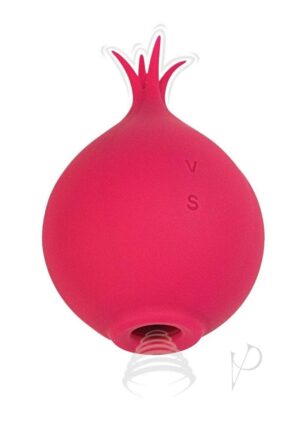 Rechargeable Silicone Clitoral Sucking Vibrator Red