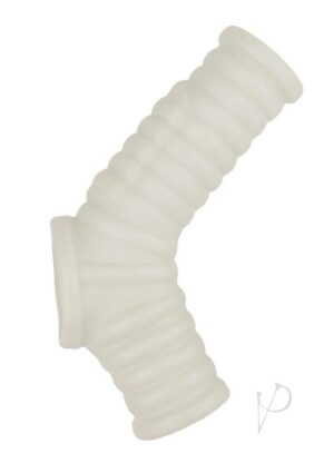 Vibrating Penis Extender Enhancer - White