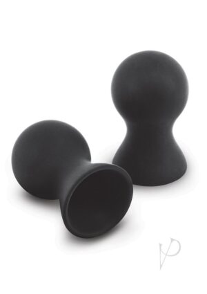 Silicone Suction Easy-to-Use Nipple Suckers – Black