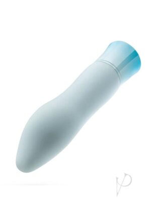 Silicone Rechargeable Vibrator - Aquamarine