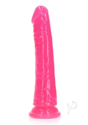 Realrock Slim Dildo 6 Gitd Pink