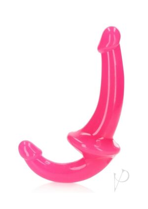 6-inch Double-Ended Dildo Strapless Strap-On - Pink