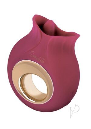 Go Down V Licker Silicone Oral Sex Vibrator Pink