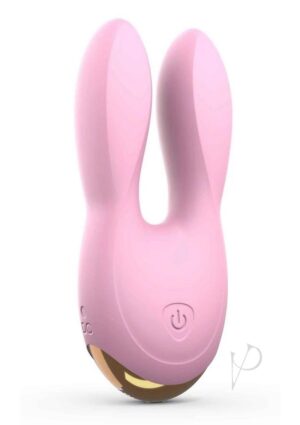 Silicone Flexible Ear Clitoral Vibrator Pink