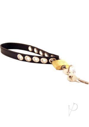 Cock & Ball Gear Leather Penis Strap Black