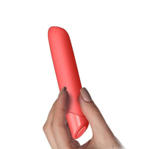 Silicone Bullet Vibrator - Cool Coral