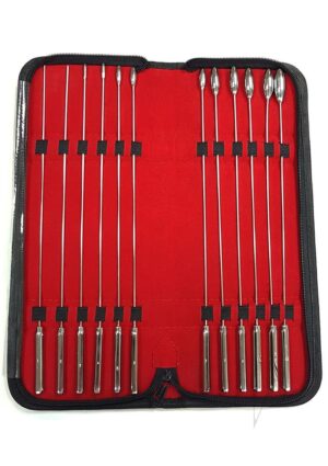 Urethral Sound Kit 12-piece Rosebud Dilator Set