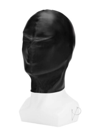 Full Coverage Leather Sex Hood Head Mask