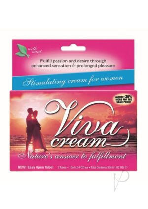 Female Stimulant Cream Sexual Enhancer 10ml 3/box